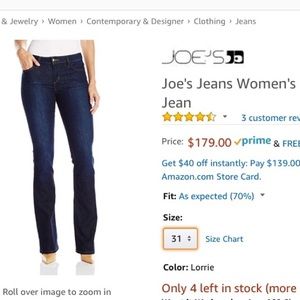 JOE’S The Honey Curvy Bootcut Jeans
